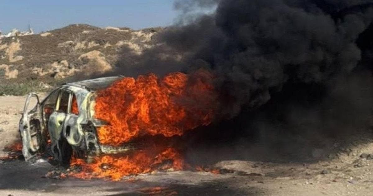 محدث: 7 إصابات بغارة إسرائيلية غرب غزة