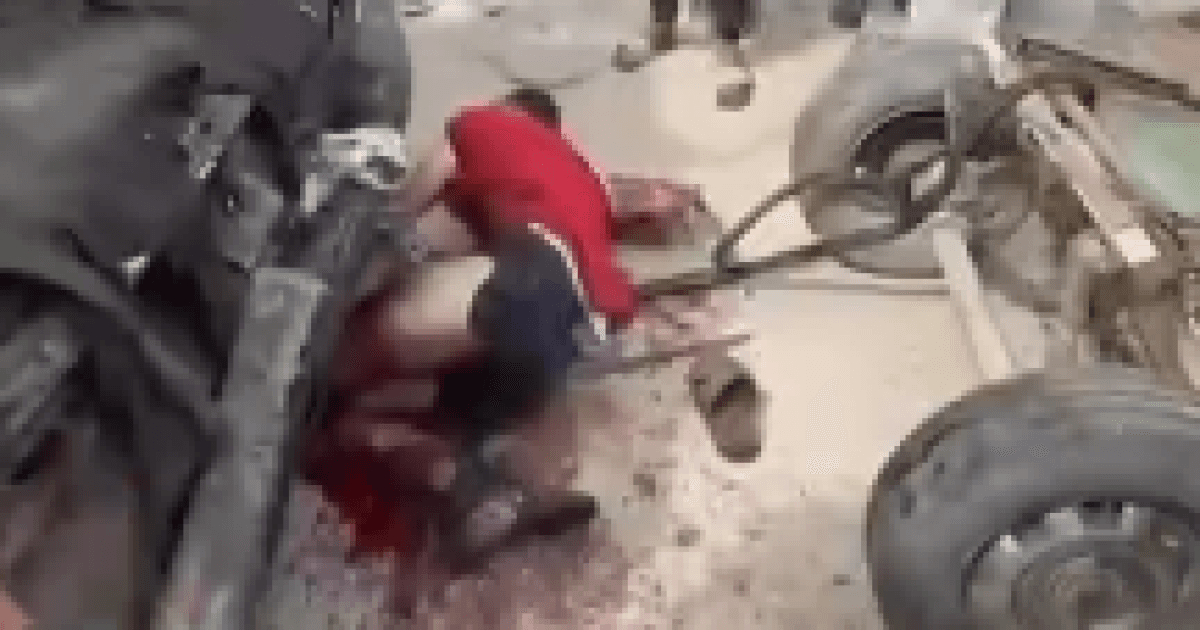 New footage of Gaza Tal al-Hawa attack