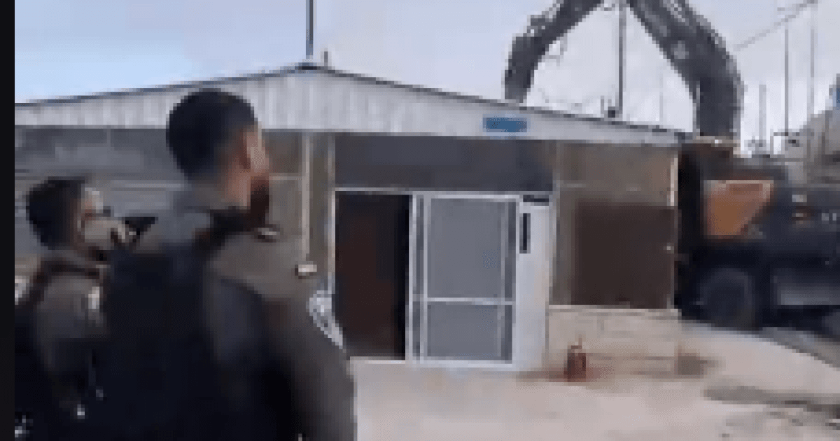 Demolition in Beit Hanina Jerusalem