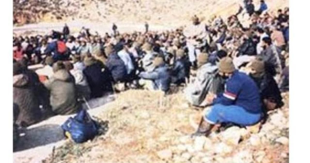 معتقلو الجهاد خلال انتفاضة الحجارة