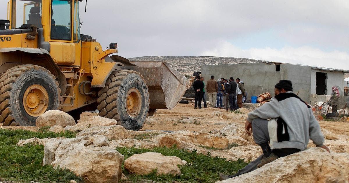 Occupation Demolishes Villages in Negev