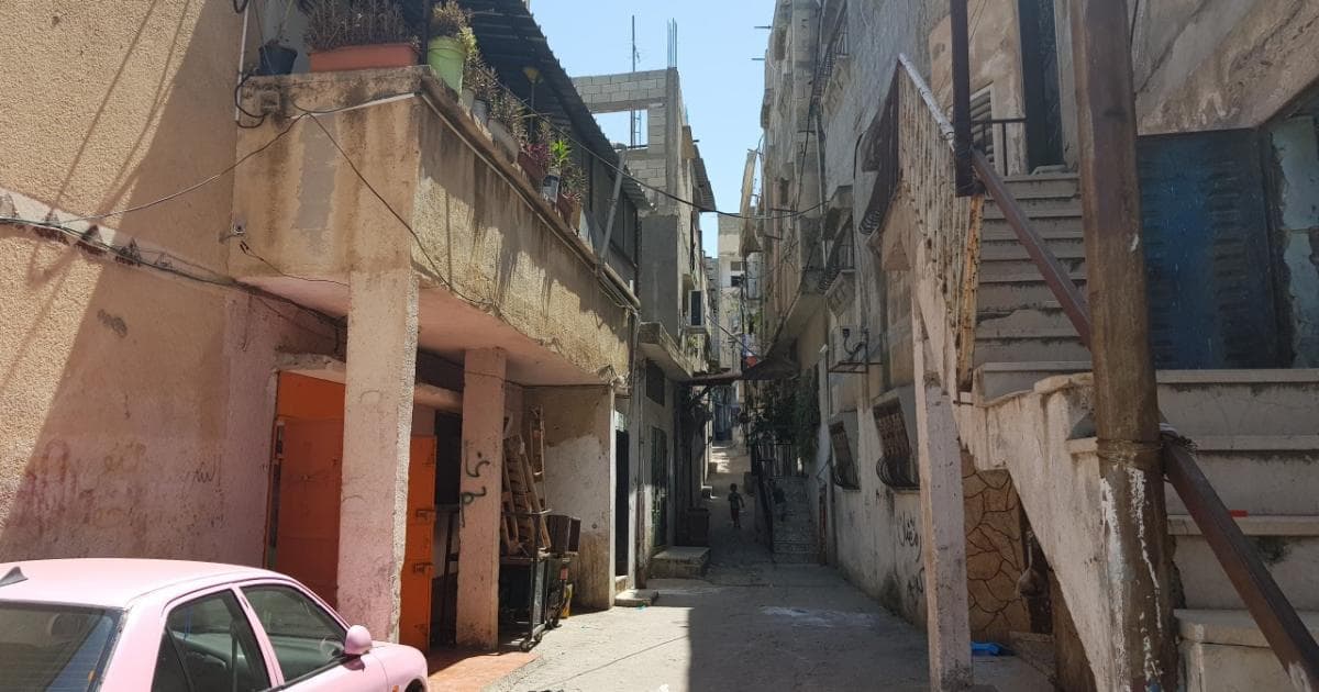 Occupation converts Jarooshiyah building into military base