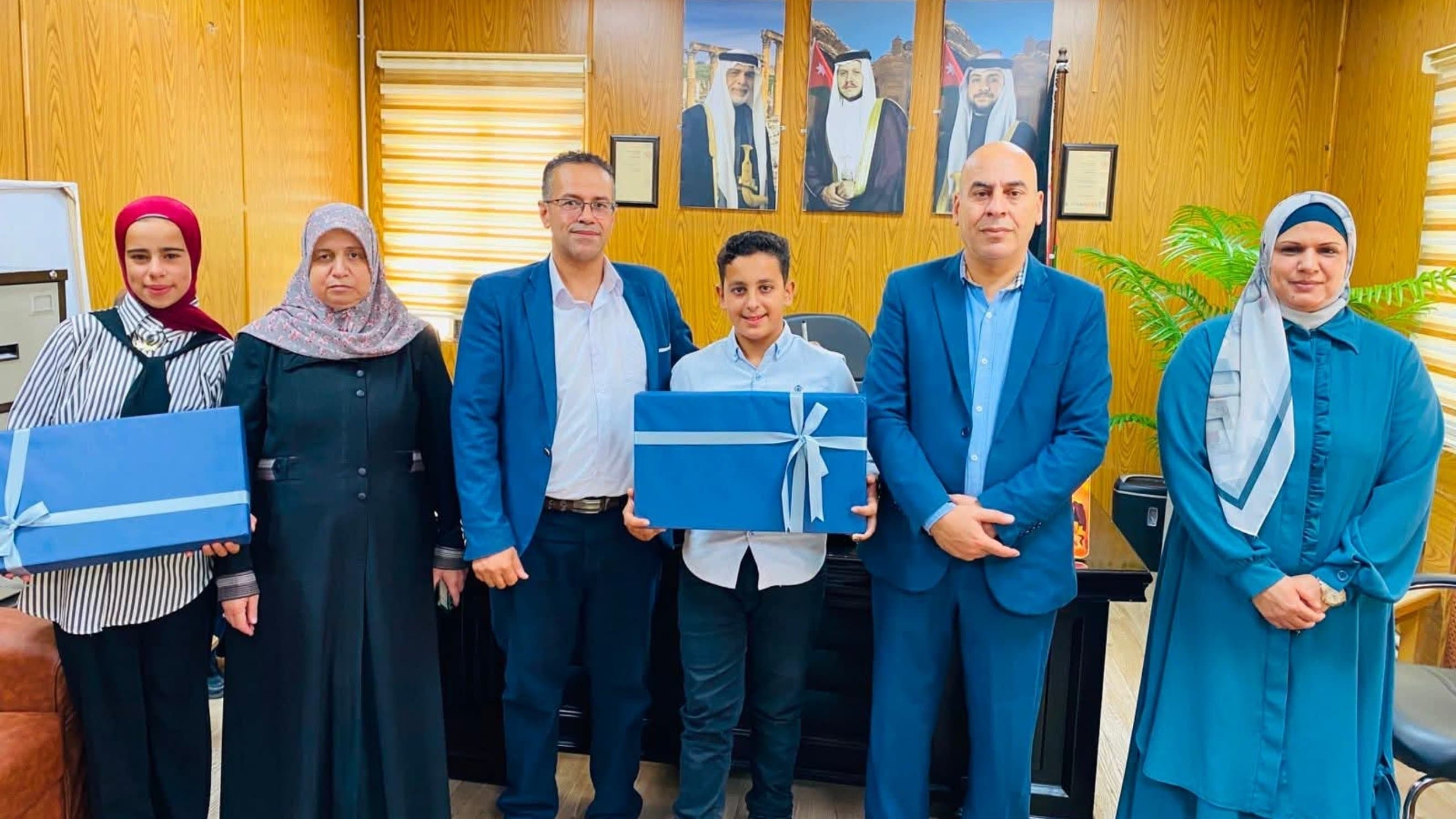 طالبان من الطفيلة يتصدران مسابقة درسل
