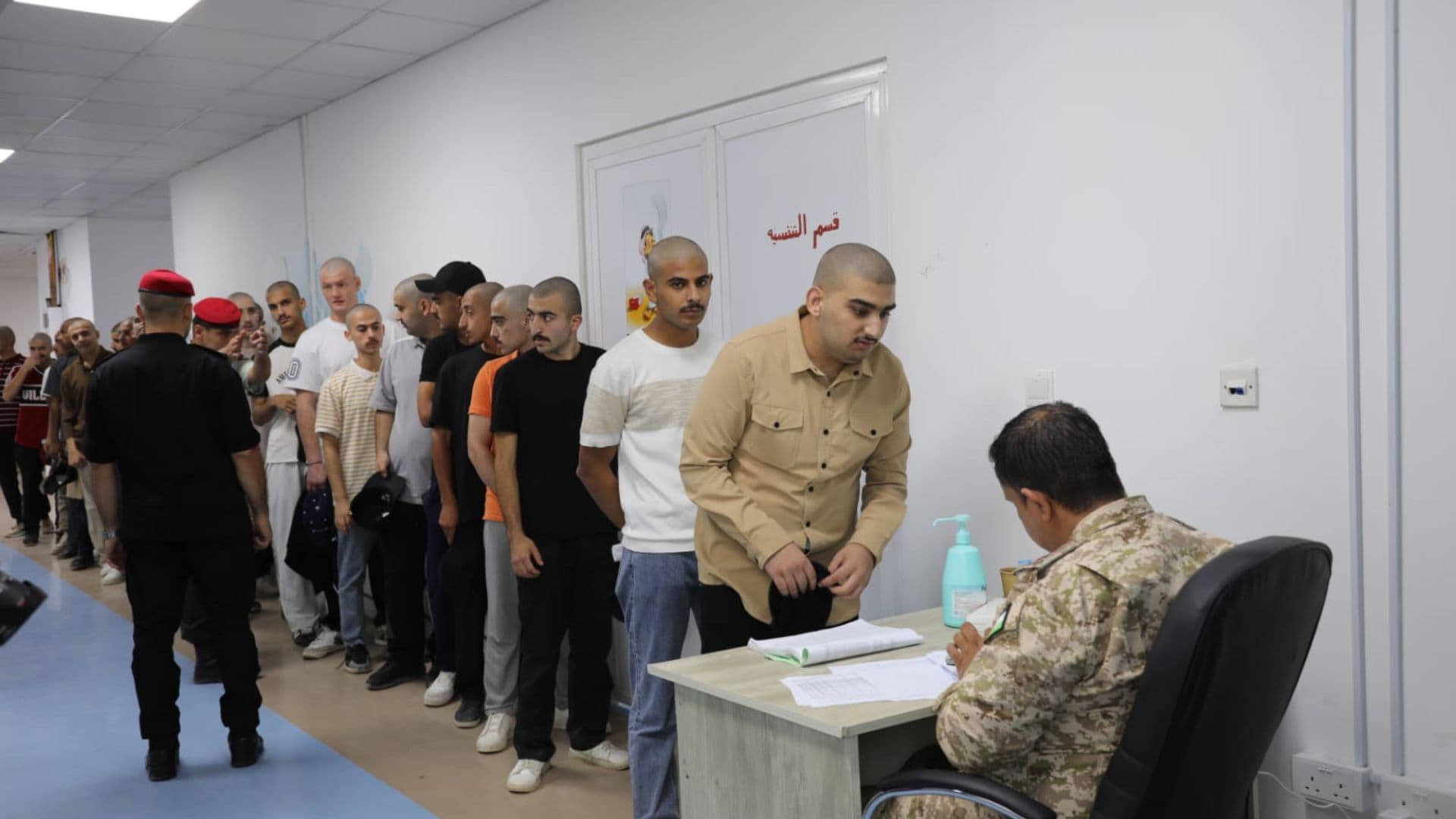 القوات المسلحة تبدأ فحوصات دفعة خدمة العلم الثالثة