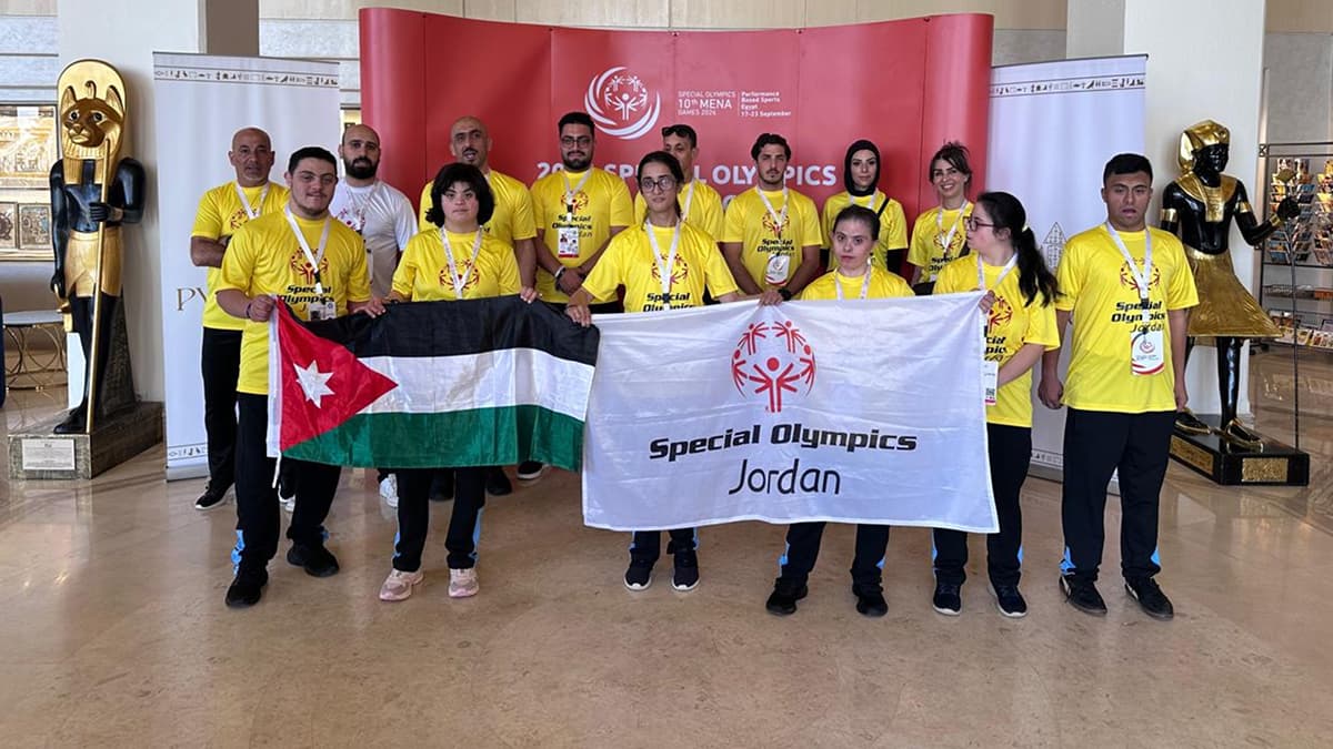 Jordanian Special Olympics wins 15 medals