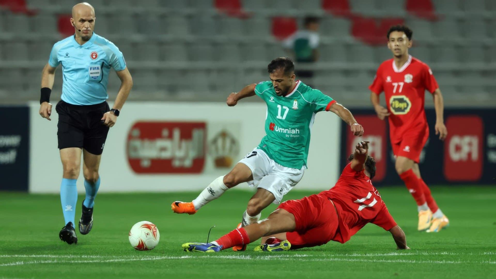 الوحدات يفوز على الجزيرة بالدوري