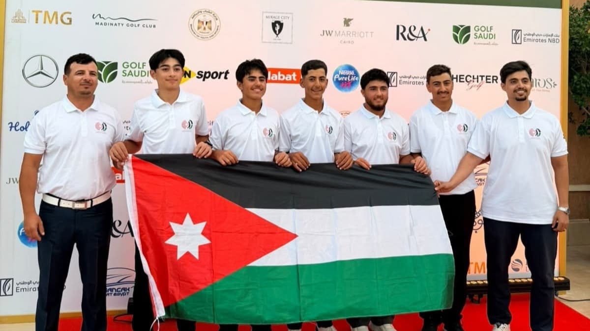 National golf team earns 4 medals at Arab Youth Championship