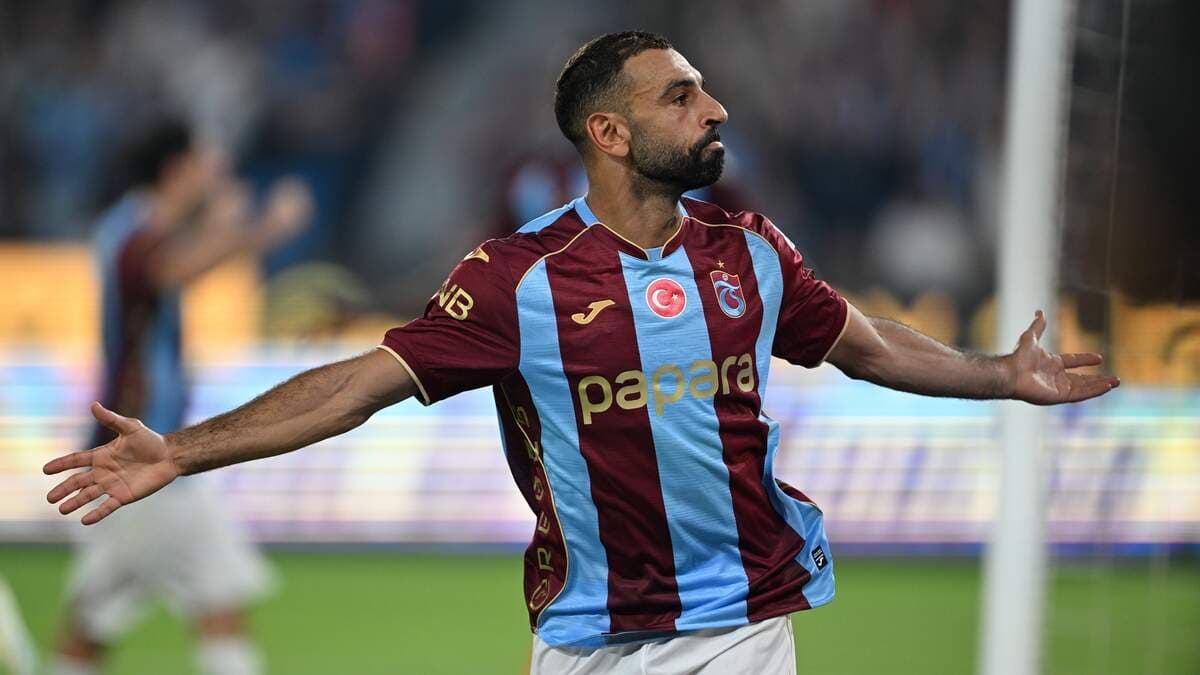 محمد صلاح يسجل لأول مرة مع ترابزون سبور