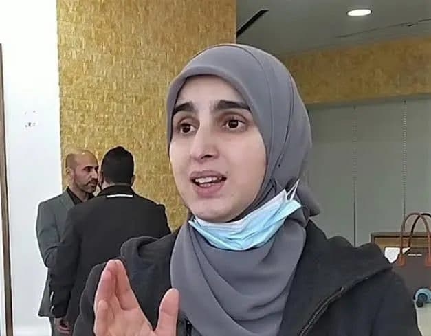 Samar Hamad and Palestinian arrests