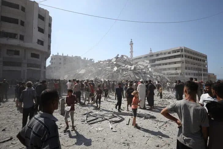 Gaza: Casualties and Soldier Deaths in Drone Blast