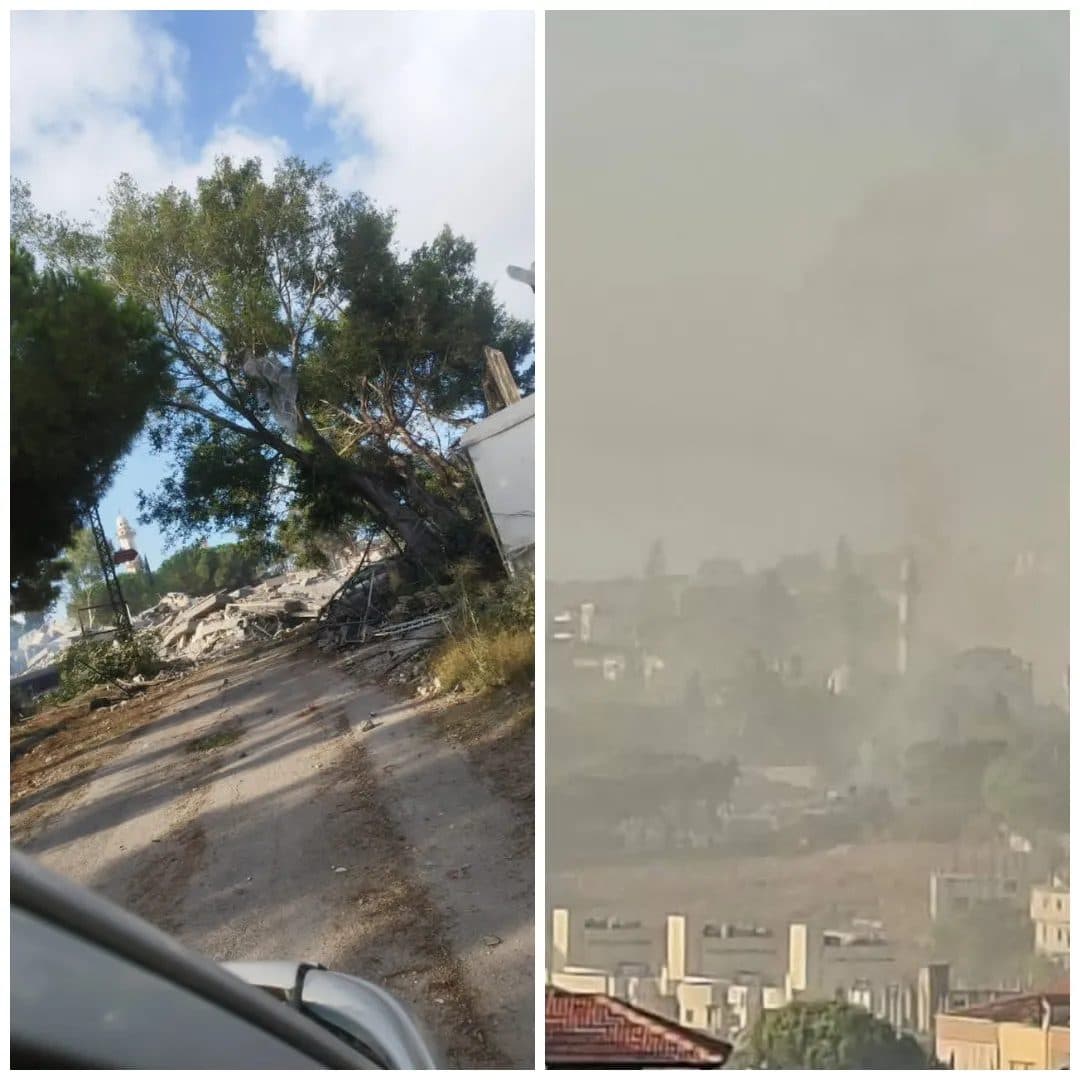 احتلال يواصل اعتداءاته وي دمر مستشفى في لبنان