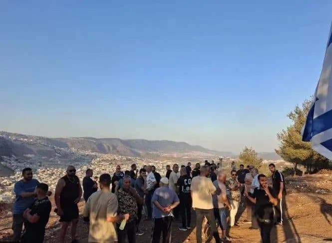 Majd al-Kurum settlement eviction after protests