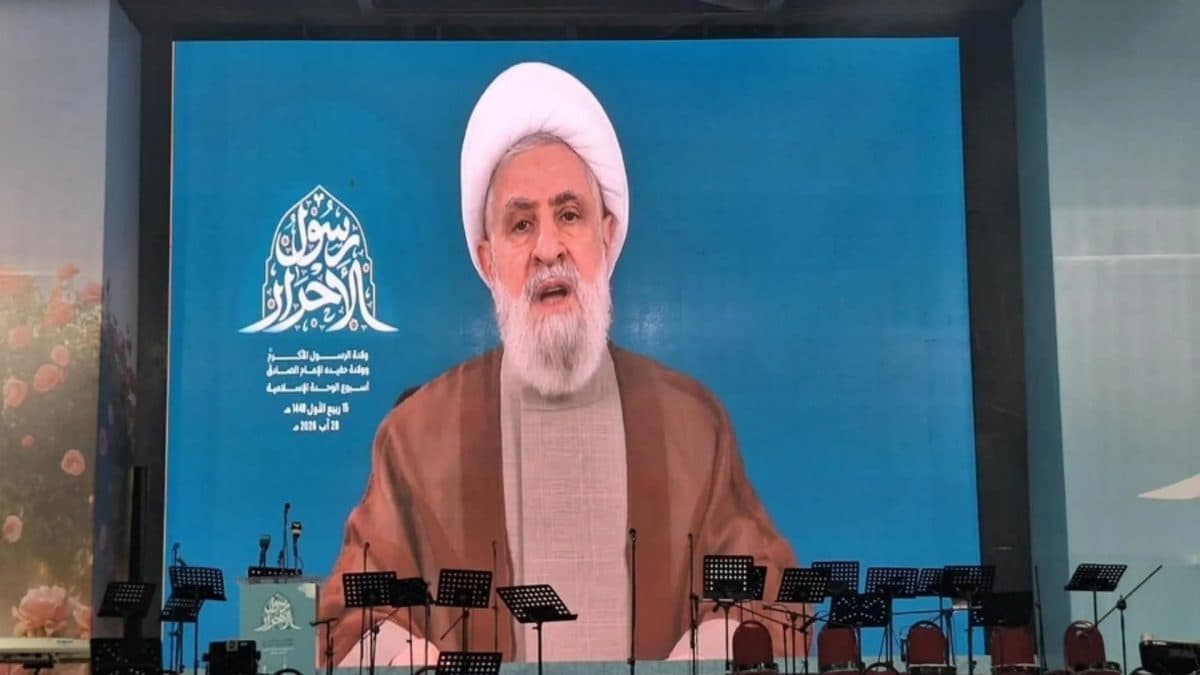 نعيم قاسم يرفض المناطق التجريبية واتفاق الإطار