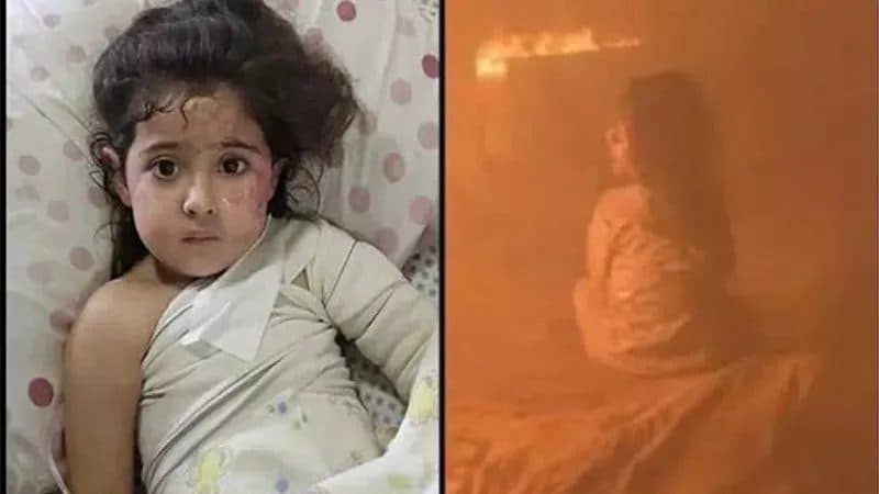 Maryam Ghanem Survives Gaza Fire