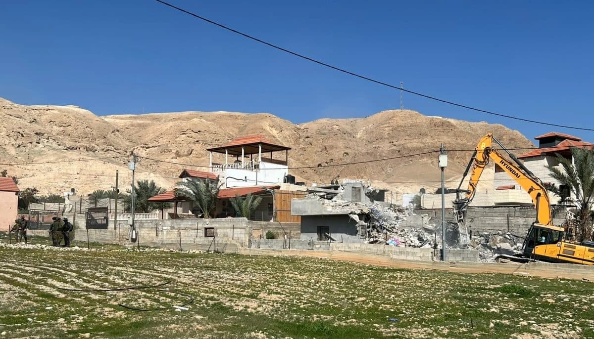 Her family displaced months ago settlers start in Istih