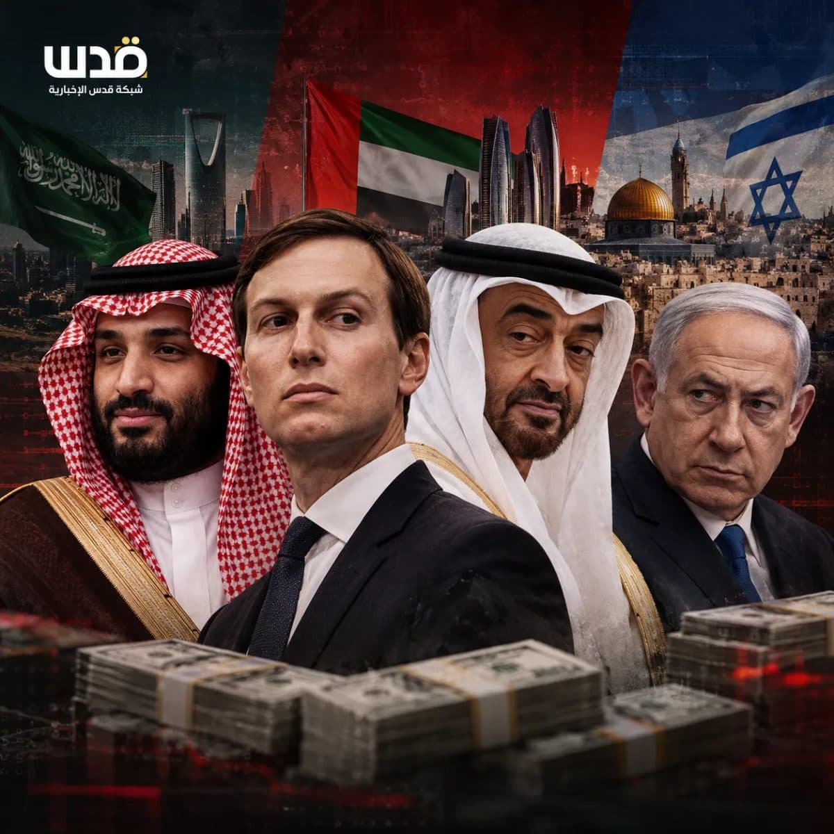 تحقيق يكشف تحويلات كوشنر مع بن سلمان وبن زايد