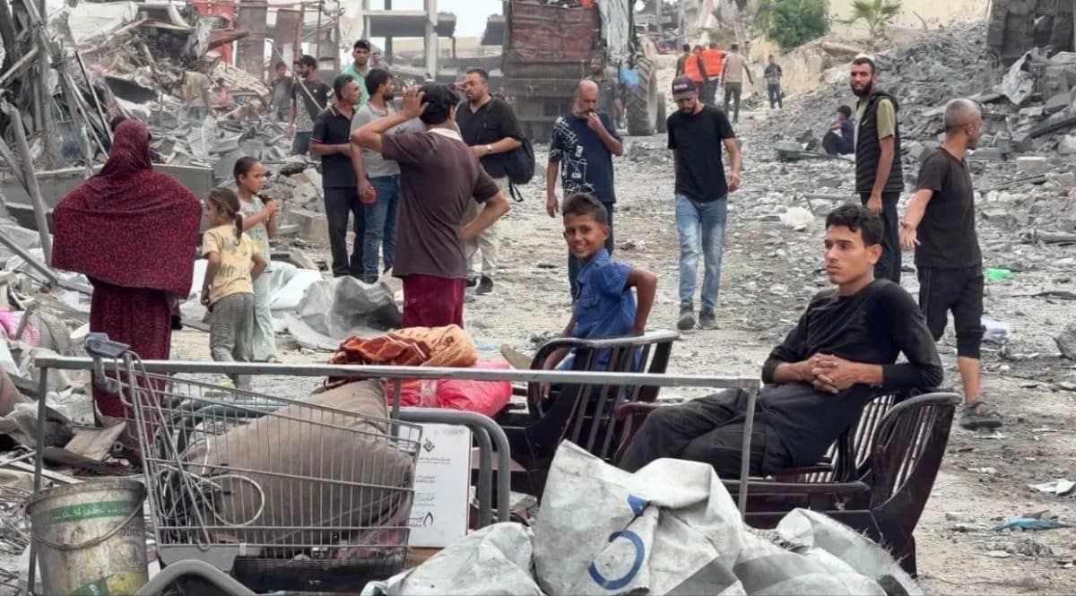 Shujaya Displacement and Gaza Casualties