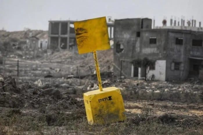 Gaza's Yellow Line Becomes Long-Term Location