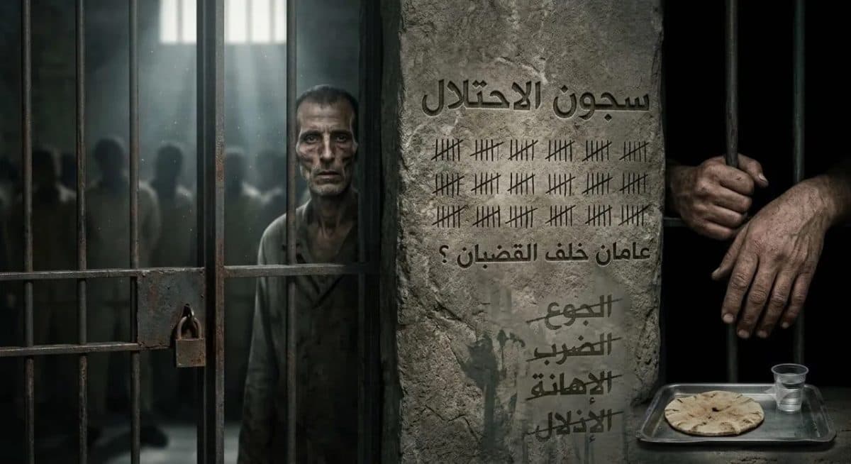 عذابات السجن الإسرائيلي عامين