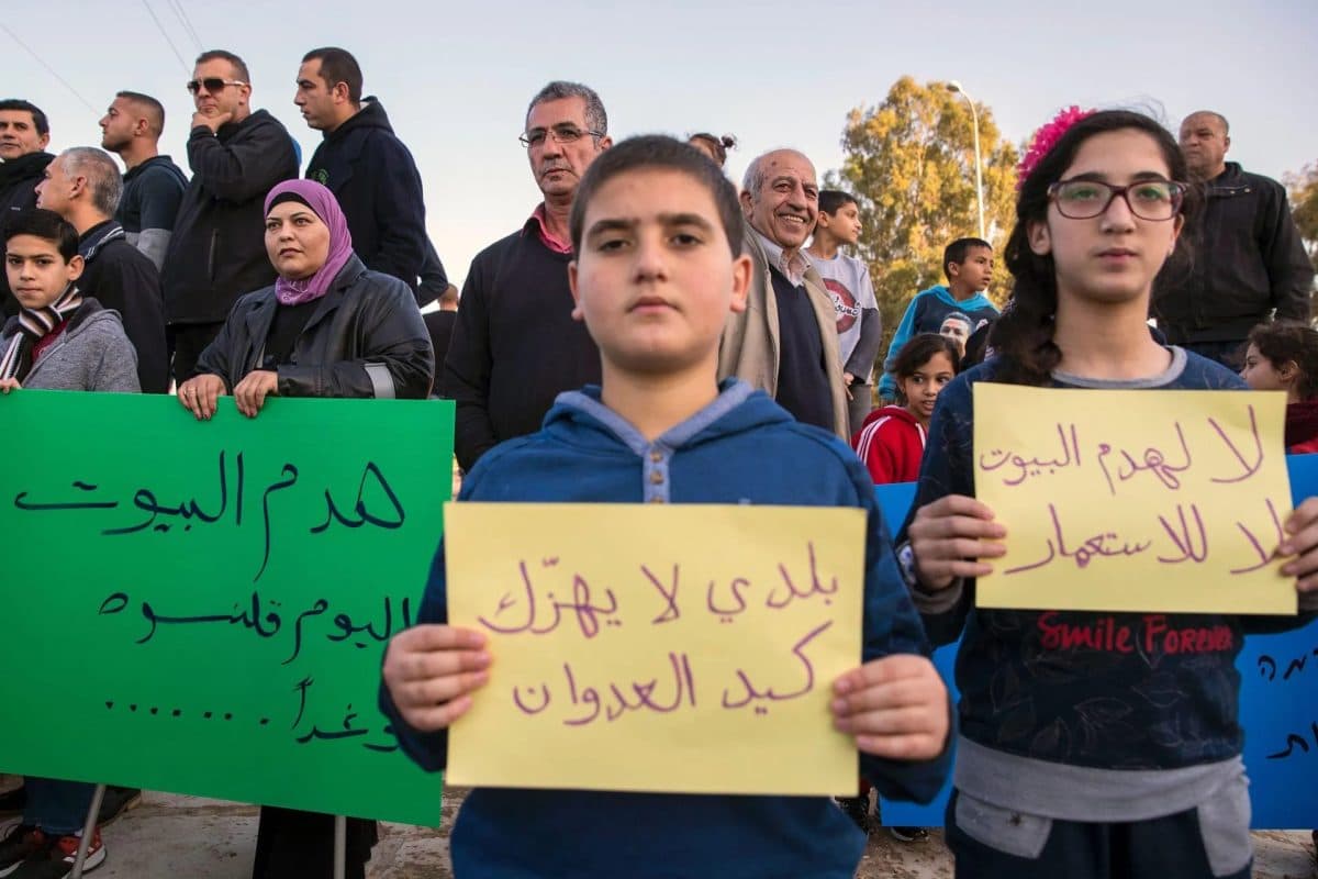 Kalaniyeh Protest Against House Demolitions