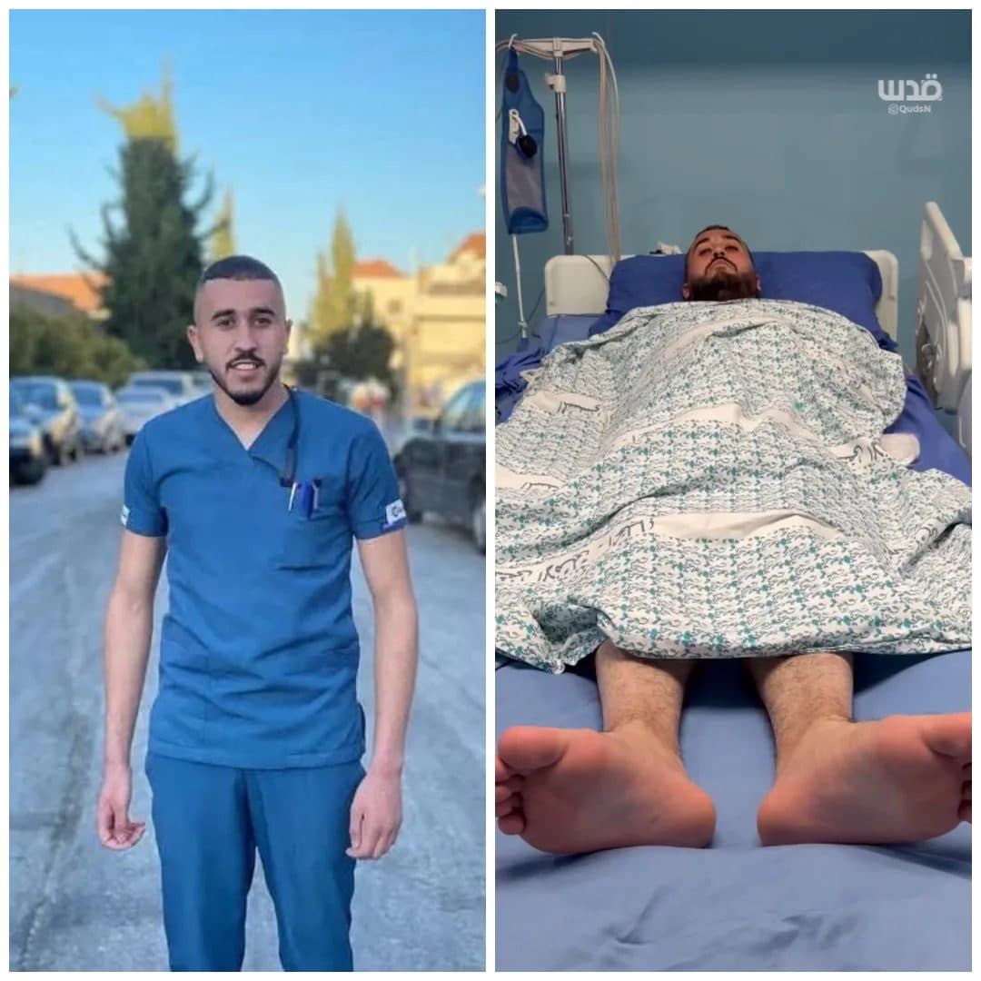 Hebron settler's bullet paralyzes nurse Muhammad Mutawir