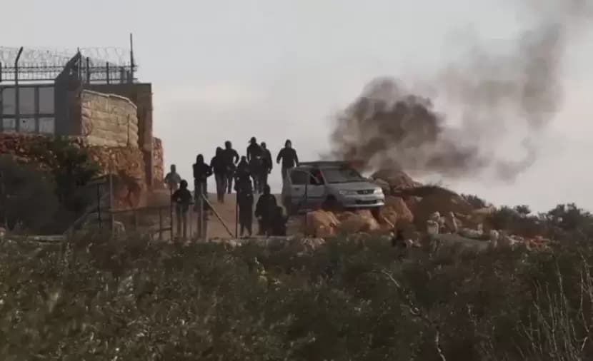 Palestinian steps against settler fascism