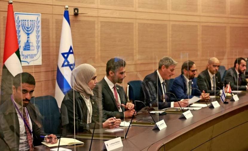 Israel and UAE discuss Iran in third country