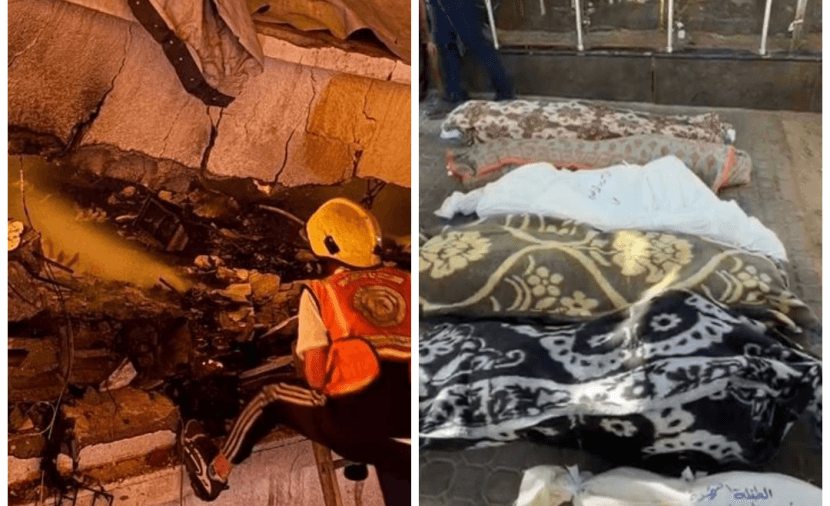 Palestinians record Masri family slaughter