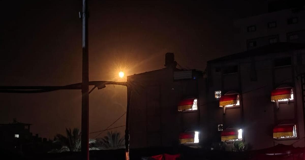 Israeli Raid Causes Damage in Gaza