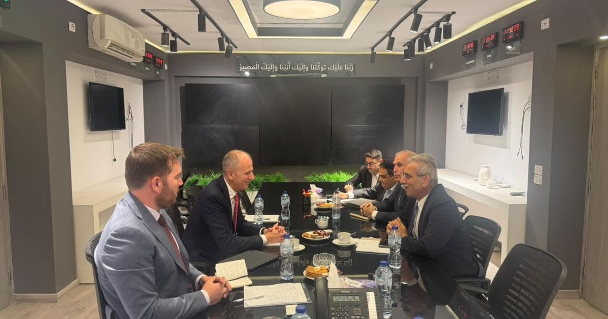 Gaza Committee Hosts Canadian Delegate