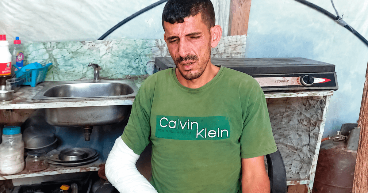 Lafi Najjar, blind man arrested by occupation forces, kills two children and injures a third