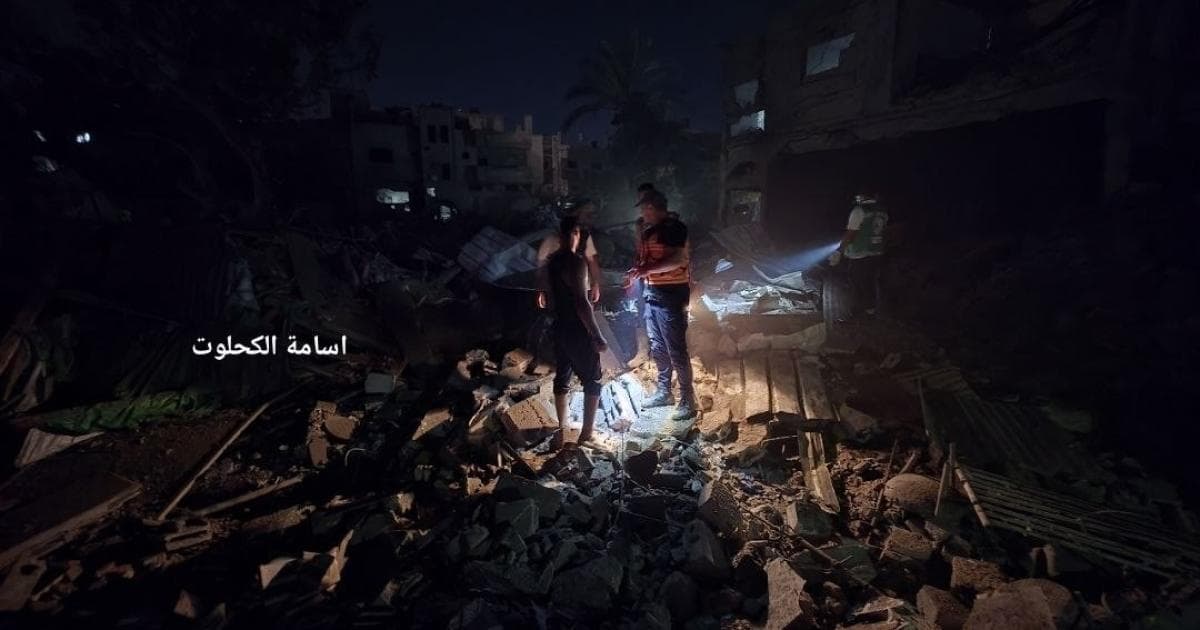 ضحايا ودمار في غارات إسرائيلية على غزة