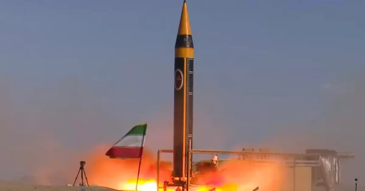 Washington reports Iranian rocket interception
