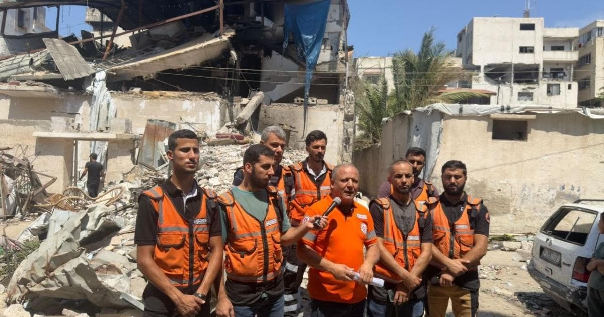 Gaza Civil Defense Reports Family Fire Hindered Rescue