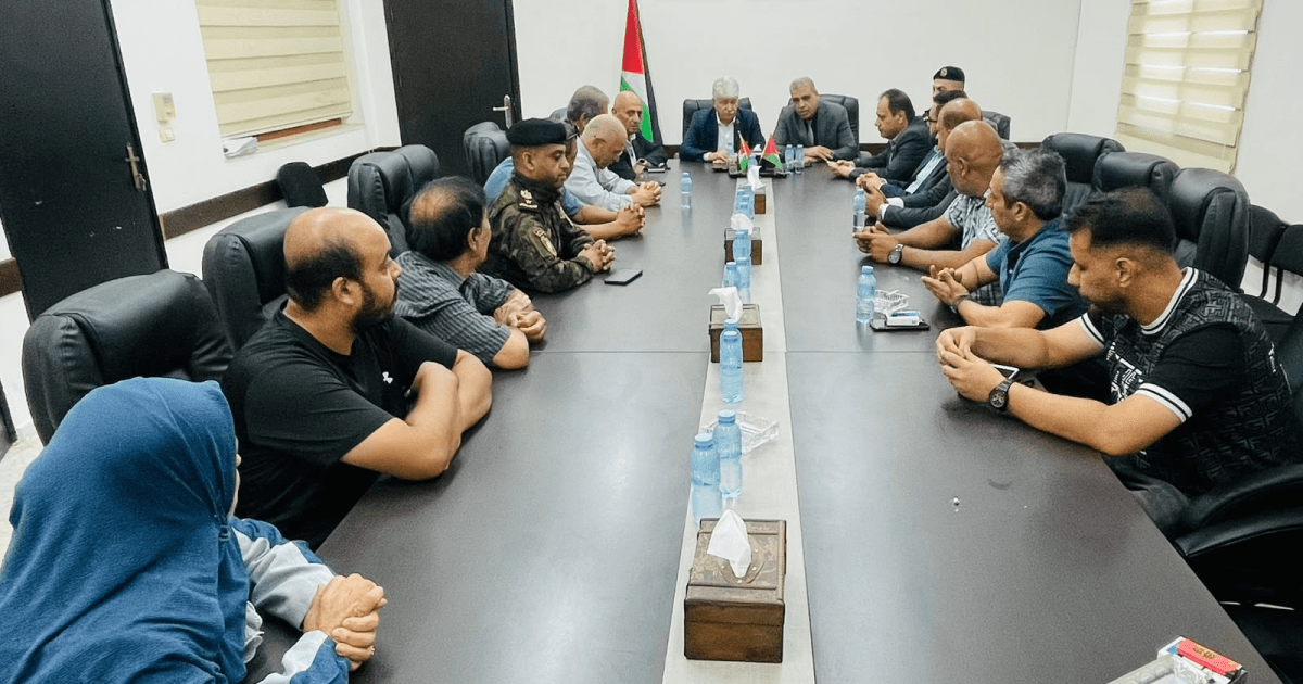 Qalqilya governor welcomes Dr Madani