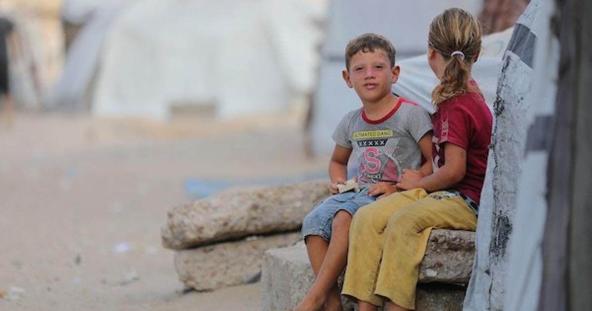 Displaced Palestinians in Gaza face harsh living conditions