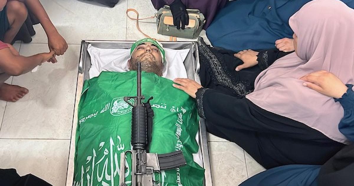 تشييع جثمان حازم موسى في خان يونس