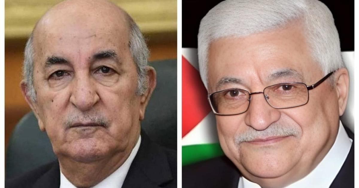 أبومازن يعزي تبون في ضحايا بومرداس