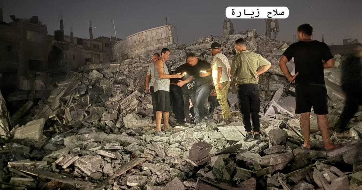 شهداء وإصابات جراء قصف غزة
