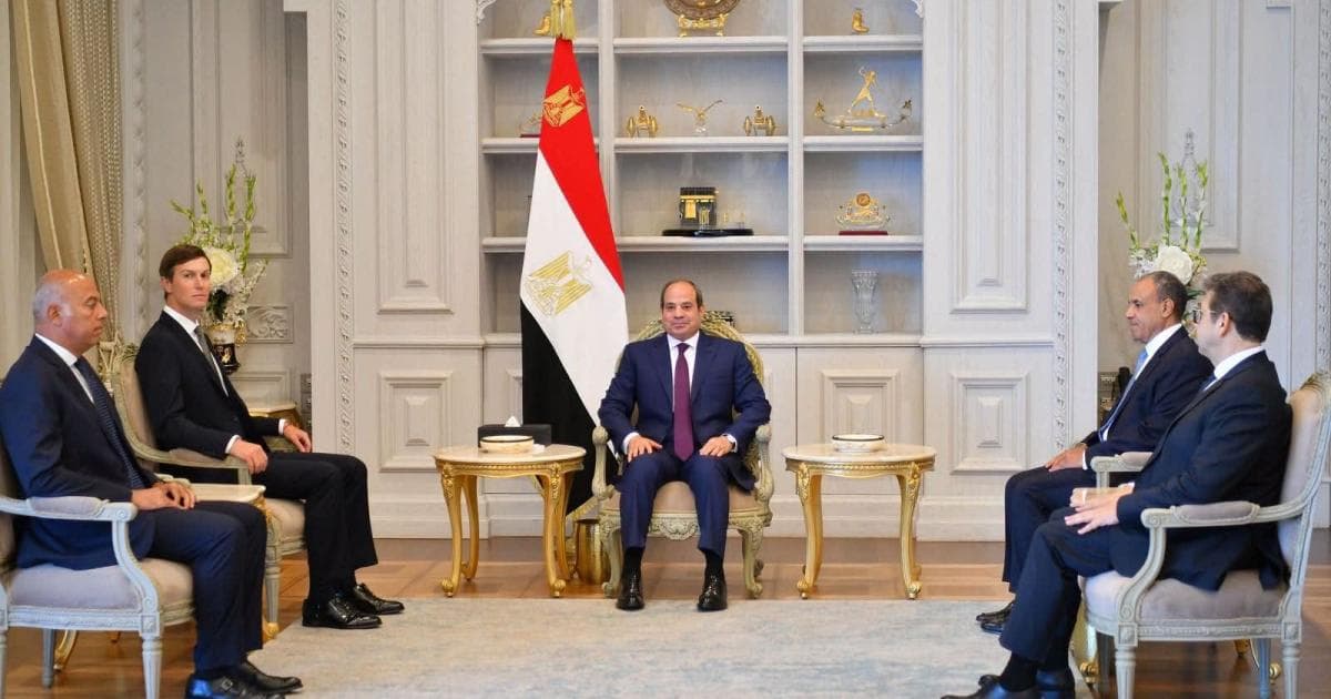 مصر تلعب دورا دبلوماسيا لتحقيق تقدم في اتفاق غزة