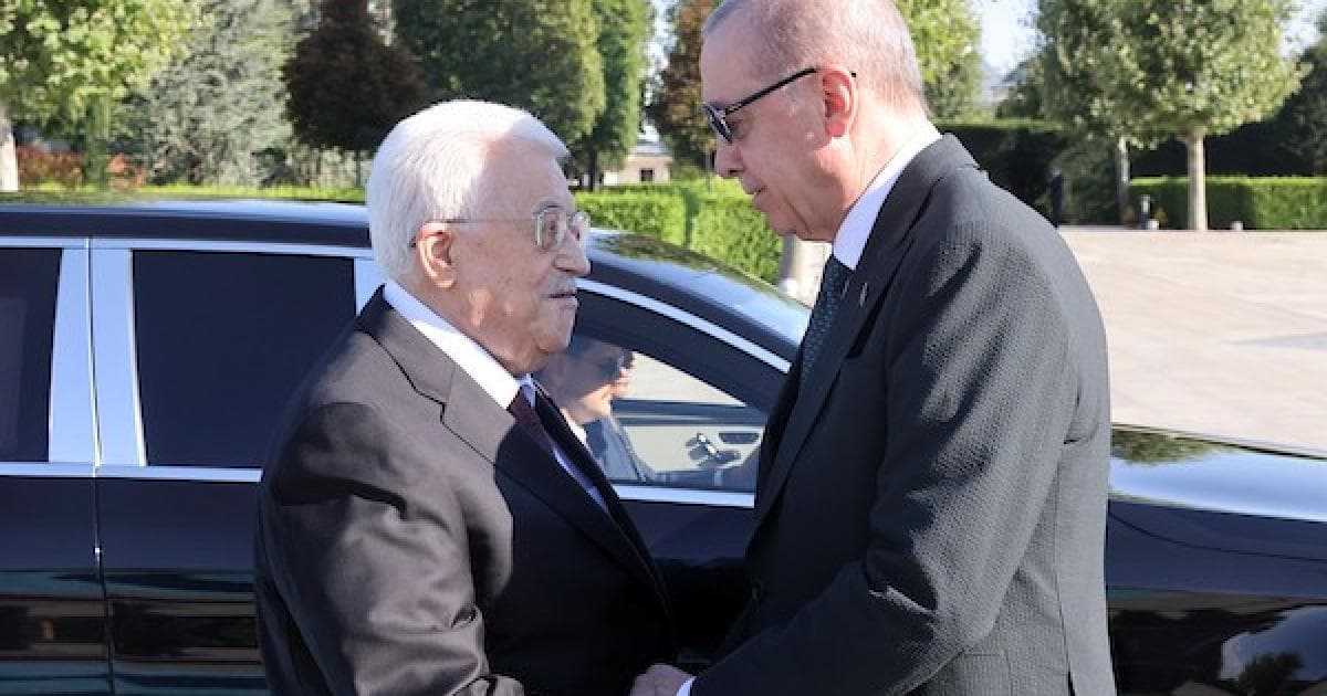 Abu Mazen in Ankara on Gaza and elections