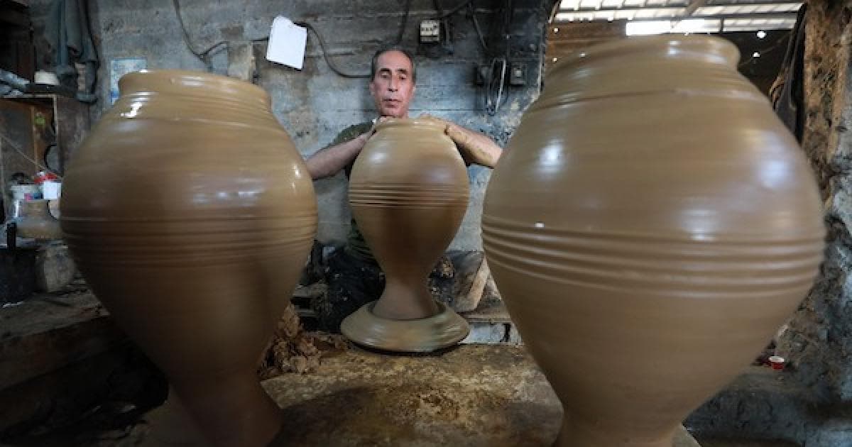 Fakhouri family preserves pottery craft