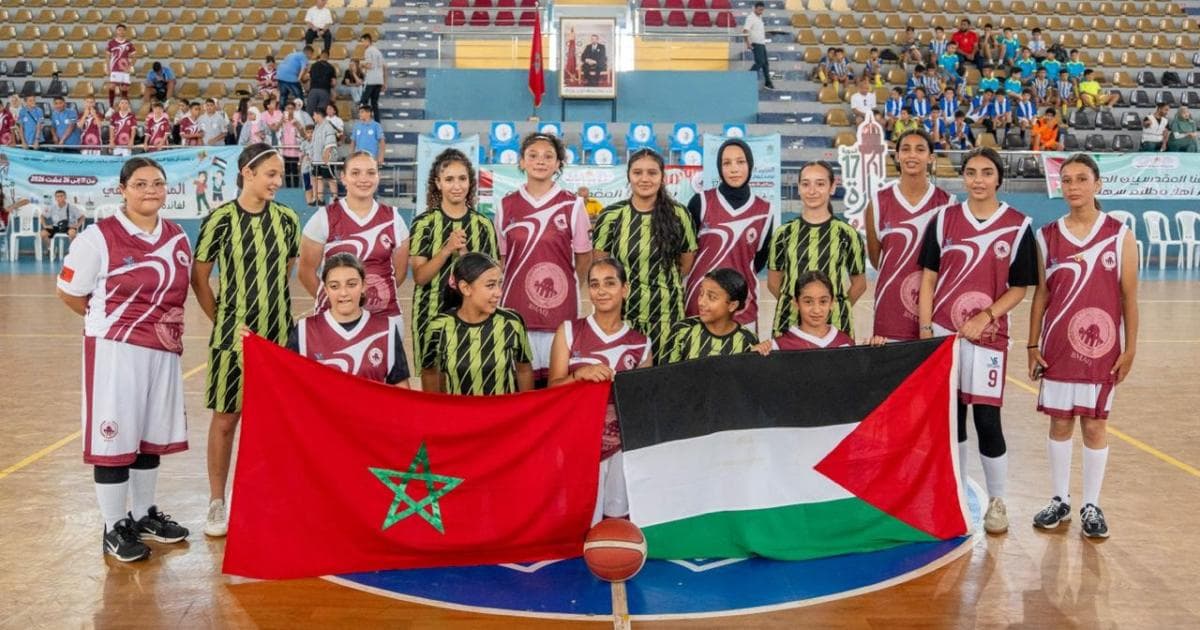 أطفال القدس يشاركون في دوري بطنجة