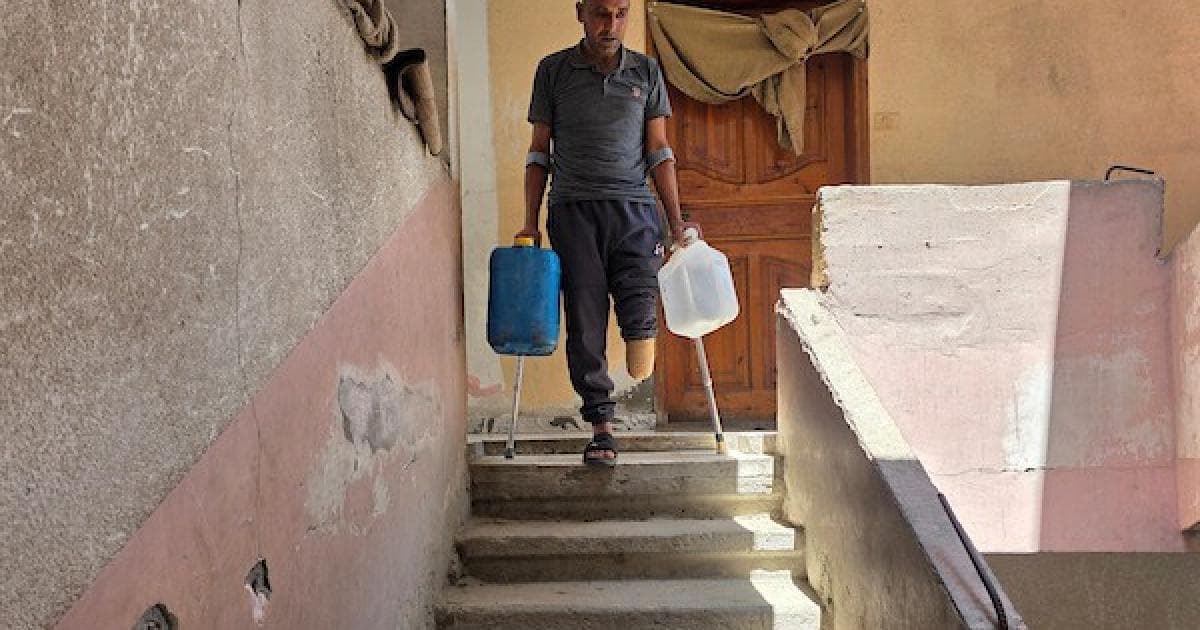 Palestinian Man in Gaza Needs Support for Rehabilitation