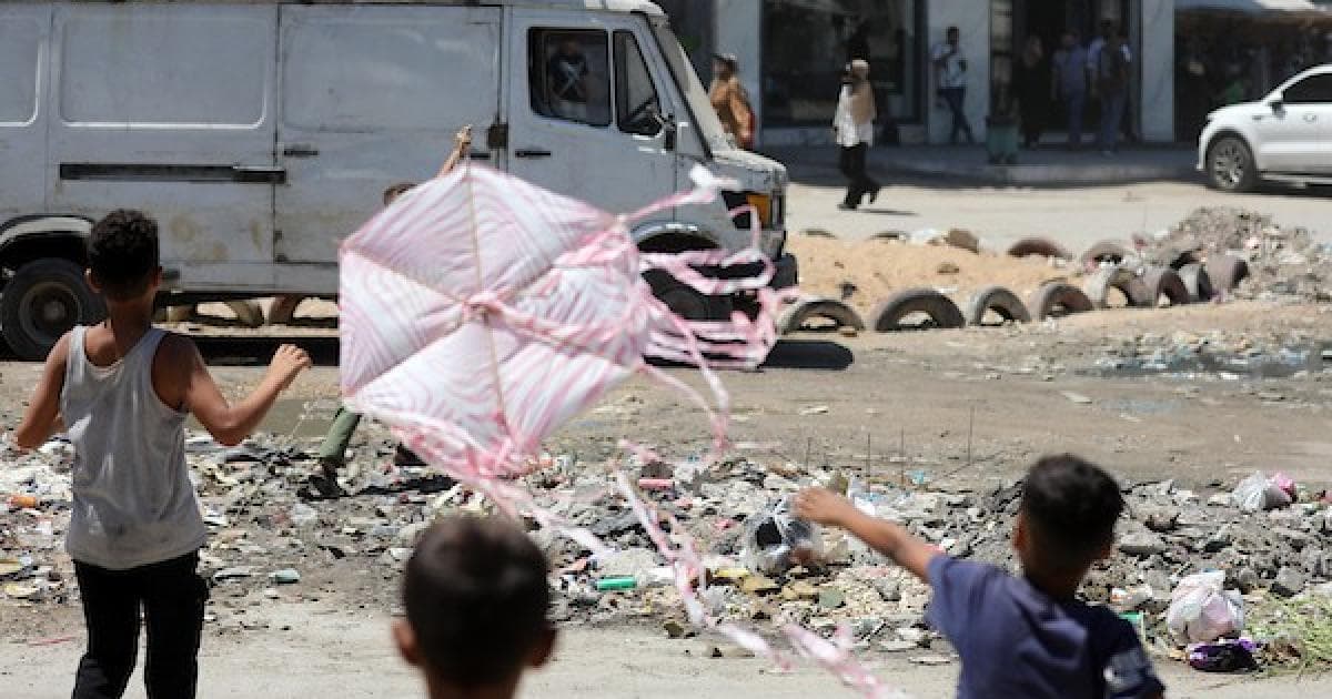 Gaza paper planes labeled militant by Peace Council