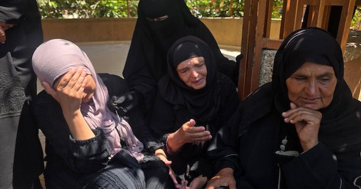مراسم جنازة إسماعيل البريم في خان يونس