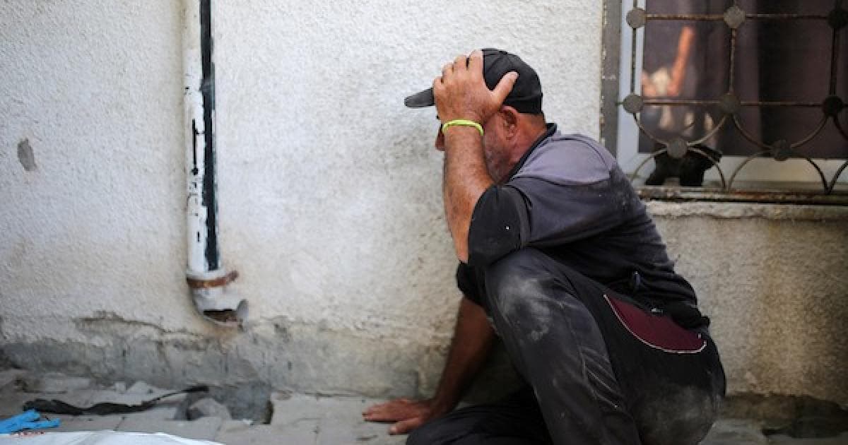 Mourners Farewell Gaza Victims