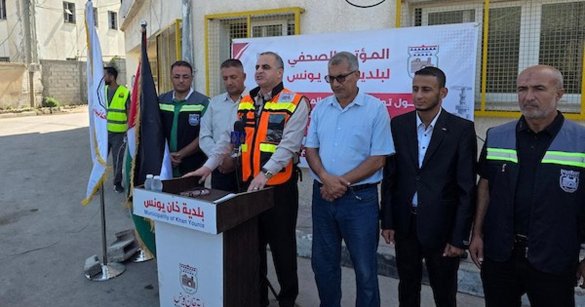 بلديات غزة تحذر من توقف خدمات المياه