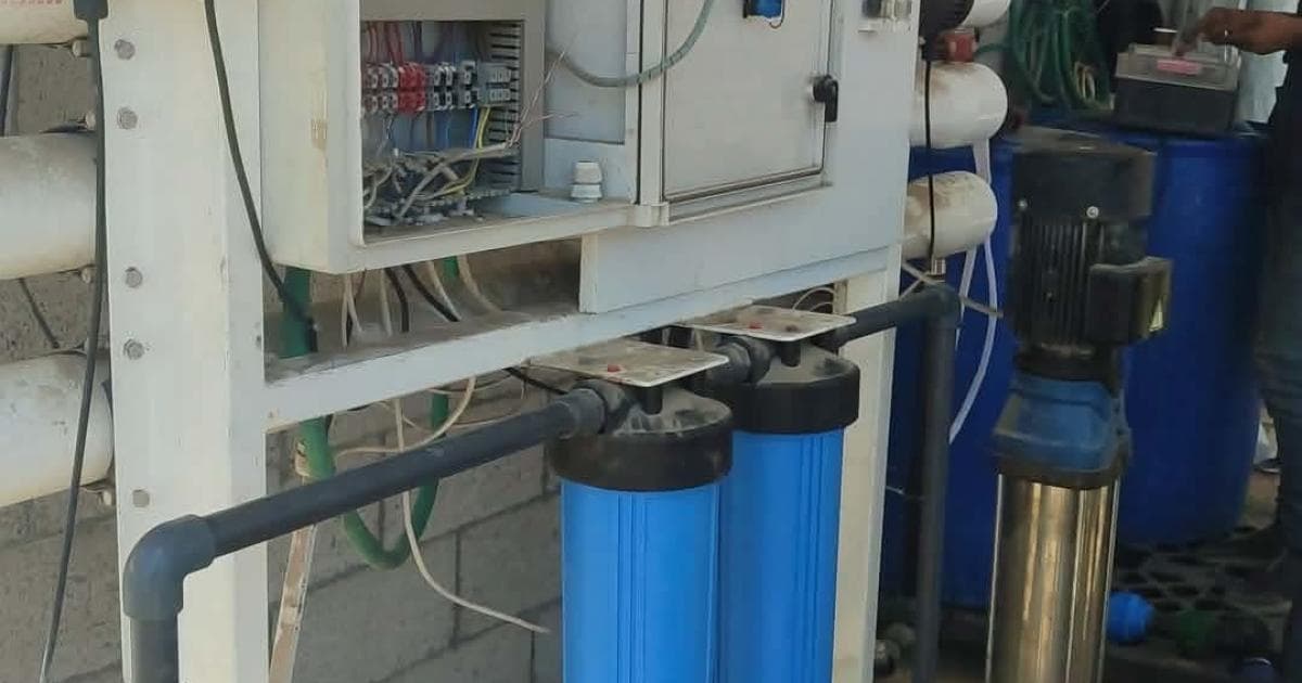 تدشين محطة لتحلية مياه الشرب