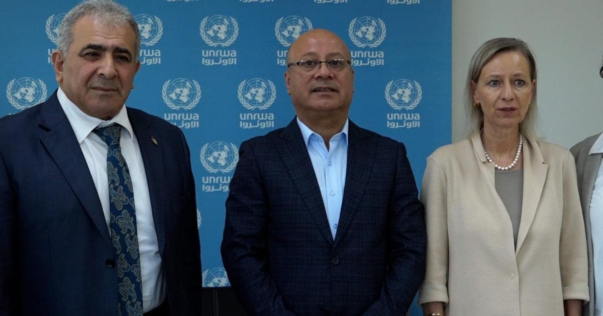 أبو هولي والاسعد يناقشان أزمة الأونروا في لبنان